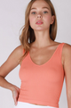 V Neck Crop Top