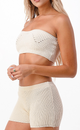 Boho Crochet Bandeau & Short Set