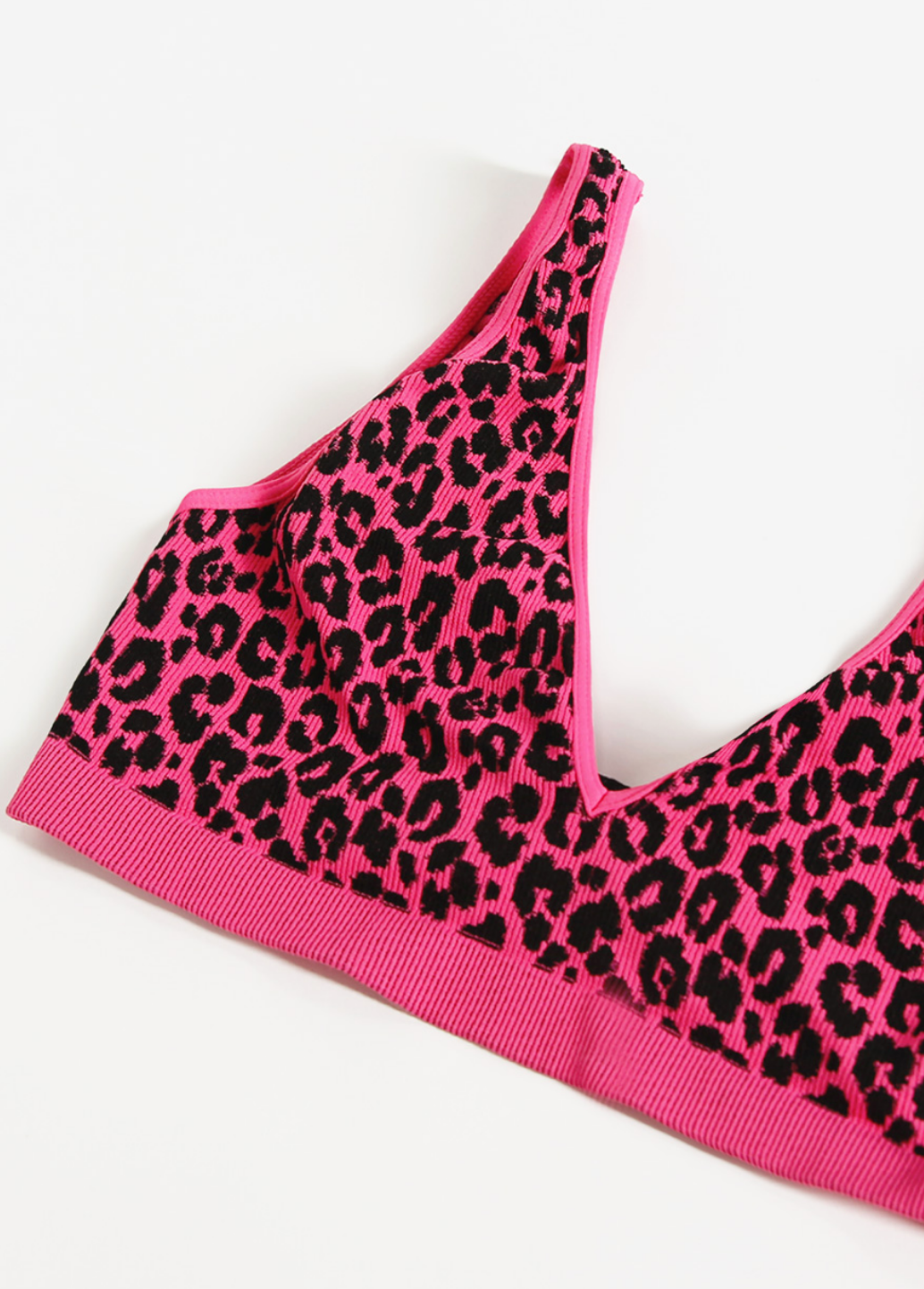 Leopard Seamless Bra - Yoga Clothing by Daughters of Culture