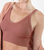 V Neck Rib Crop Top