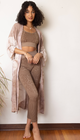 Peach Topaz Tie Dye Embody Robe