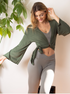 Prana Knit Wrap Top