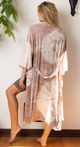 Peach Topaz Tie Dye Embody Robe