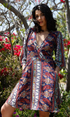 Maldive's Dream Mini Wrap Dress