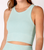 Chevron Highneck Crop Top