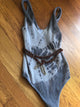 V Neck Chakra Tie Dye Bodysuit