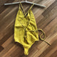 Solid Tumeric Eternity Tie Dye Bodysuit