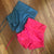 Sun Dust High Waist Short in Red