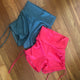 Sun Dust High Waist Short in Red