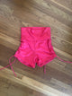 Sun Dust High Waist Short in Red