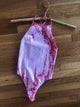 DOFC + HANNAH High Neck Chakra Tie Dye Bodysuit