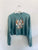  Sacred Star Aqua Sweater by Daughters of Culture